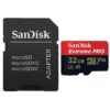 32GB Micro SDHC Extreme Pro Sandisk Memory Card (SDSQXCG-032G-GN6MA)