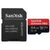 64GB Micro SDXC Extreme Pro A2 Sandisk Memory Card (SDSQXCU-064G-GN6MA) - Image 4