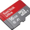 16GB Microsd Ultra Sandisk Memory Card (SDSQUAR-016G-GN6MN) - Image 2
