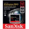 32GB CF Extreme Pro Sandisk CompactFlash Memory Card (SDCFXPS-032G-X46) - Image 2