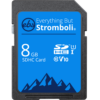 8GB SDHC Class 10 Everything But Stromboli U1/V10 Memory Card (8GB SD EBS-8SD-U1)