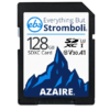 128GB Azaire SDXC Class 10 Everything But Stromboli U3/V30 Memory Card (128GB SD Azaire EBS-128SD-U3 EOL)
