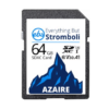 64GB Azaire SDXC Class 10 Everything But Stromboli U3/V30 Memory Card (64GB SD Azaire EBS-64SD-U3 EOL) - Image 3