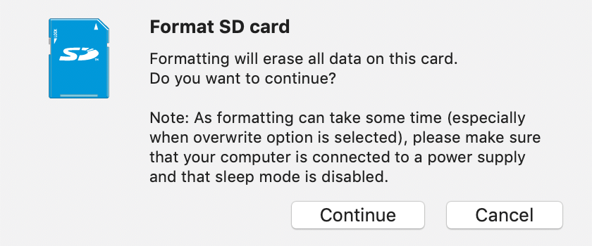 sd card formatter pc