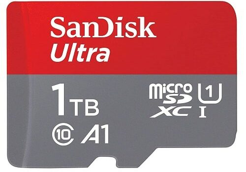 1TB SanDisk Micro Ultra memory card
