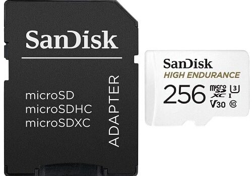 256GB SanDisk Video Monitoring Card