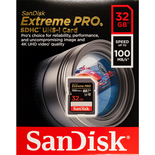 SanDisk Extreme PRO MicroSDXC Da 32 GB Con Adattatore SD - Classe 10, U3, V30, Lettura 95 MB/s - [Vecchio Modello] Per Foto E Video 4K