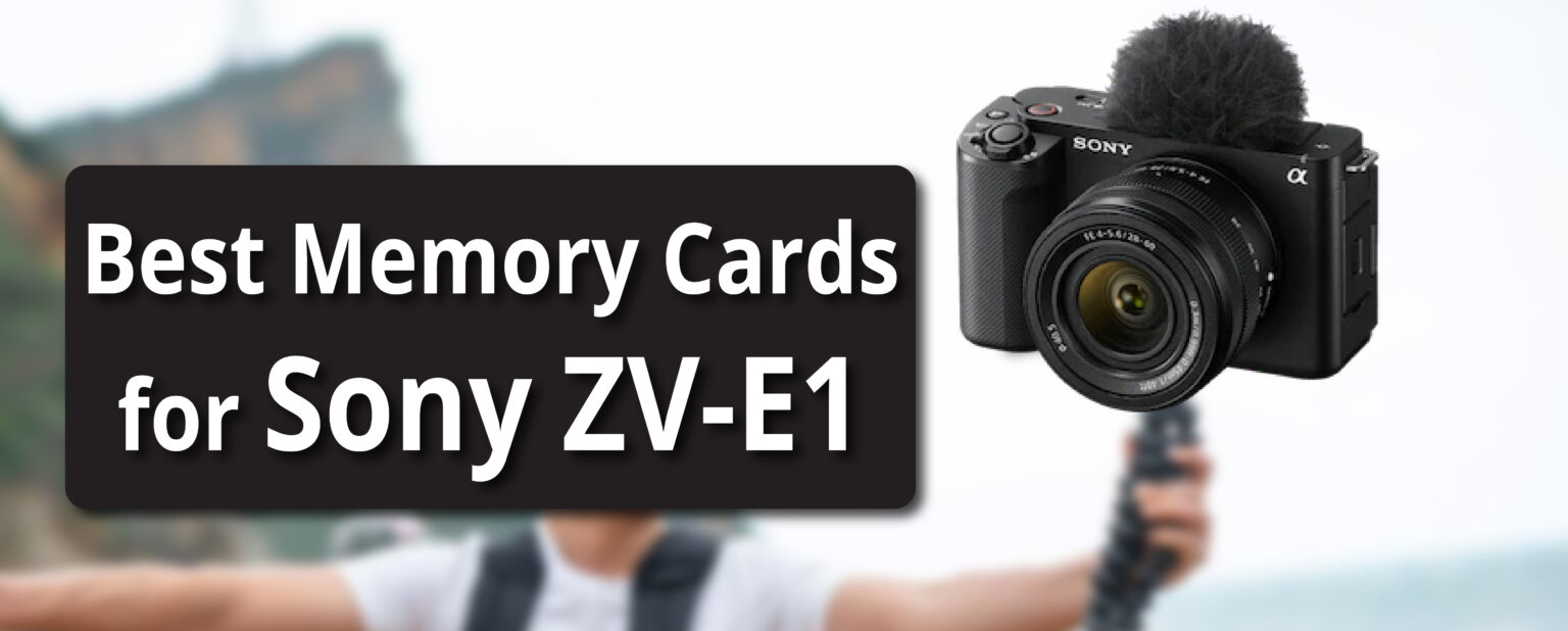 Top 3 Best SD Cards for Sony ZVE1