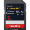 2TB SD Extreme Pro SDXC UHS-I Sandisk Memory Card (SDSDXXD-2T00-GN4IN)