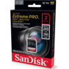2TB SD Extreme Pro SDXC UHS-I Sandisk Memory Card (SDSDXXD-2T00-GN4IN) - Image 2