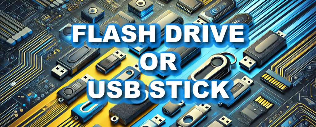 What is the Difference between a Flash Drive and a USB Stick?