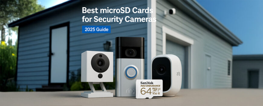 Best MicroSD Cards for Security Cameras