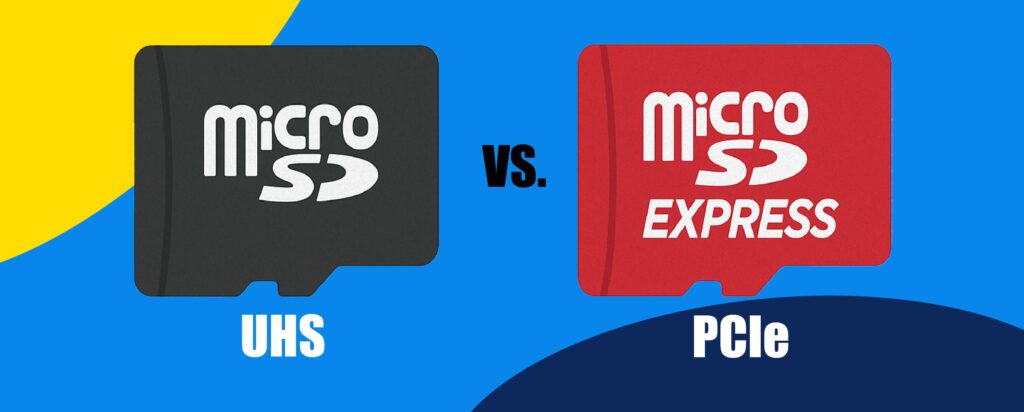 MicroSD vs. MicroSD Express