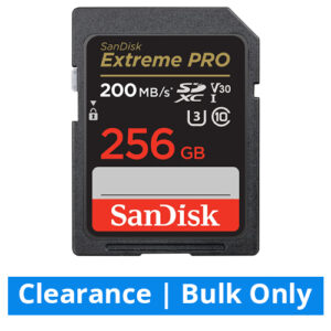 256GB SD Extreme Pro SDXC UHS-I Sandisk Memory Card (SDSDXXD-256G-GN4IN) BULK IN CASES ONLY