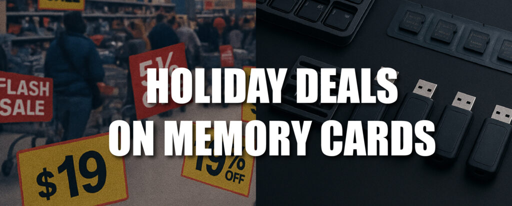 Black Friday and Cyber Monday Deals on Memory Cards
