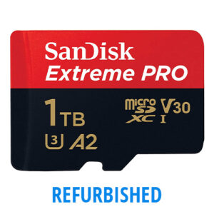 1TB Micro SanDisk Extreme Pro SDXC Memory Card (SDSQXCD-1T00-GN6MA) REFURBISHED IN CASES
