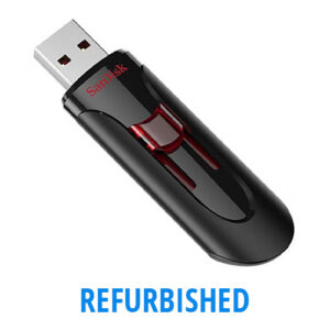 64GB Sandisk Cruzer Glide 3.0 Flash Drive (SDCZ600-064G-B35) REFURBISHED OUT OF PACKAGING