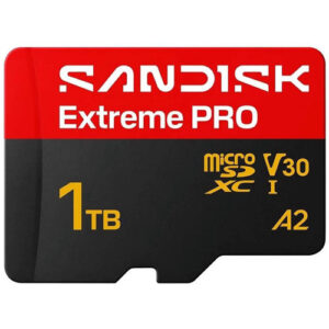 1TB SanDisk Extreme Pro MicroSDXC Memory Card (SDSQXCJ-1T00-GS6MA)