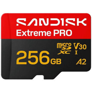256GB SanDisk Extreme Pro Micro SDXC Memory Card (SDSQXCJ-256G-GS6MA)
