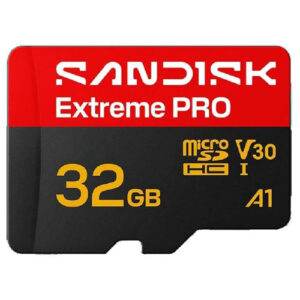 32GB SanDisk Extreme Pro MicroSDHC Memory Card (SDSQXCO-032G-GS6MA)