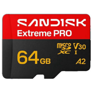 64GB SanDisk Extreme Pro MicroSDXC Memory Card (SDSQXCU-064G-GS6MA)