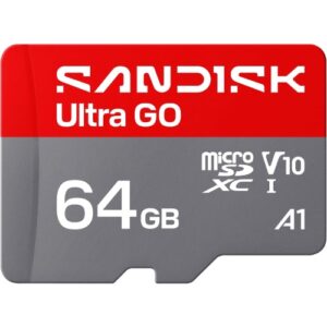 64GB SanDisk Ultra Go MicroSD Memory Card (SDSQUGN-064G-GN6MN)